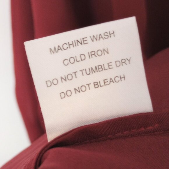 Modcloth Effortless Elegance Faux-Wrap Burgundy Long Dress - Picture 10 of 11